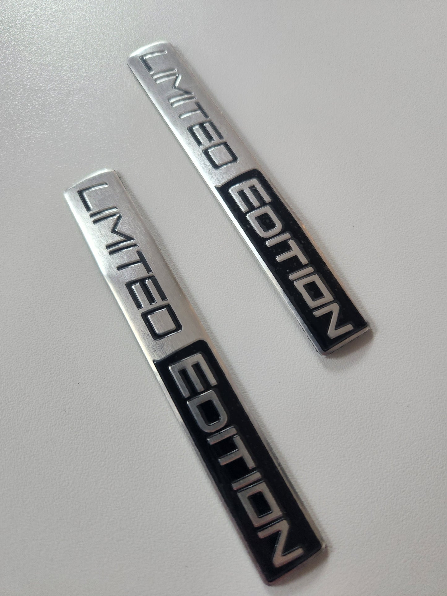 Design Aufkleber Limited Edition Aluminium