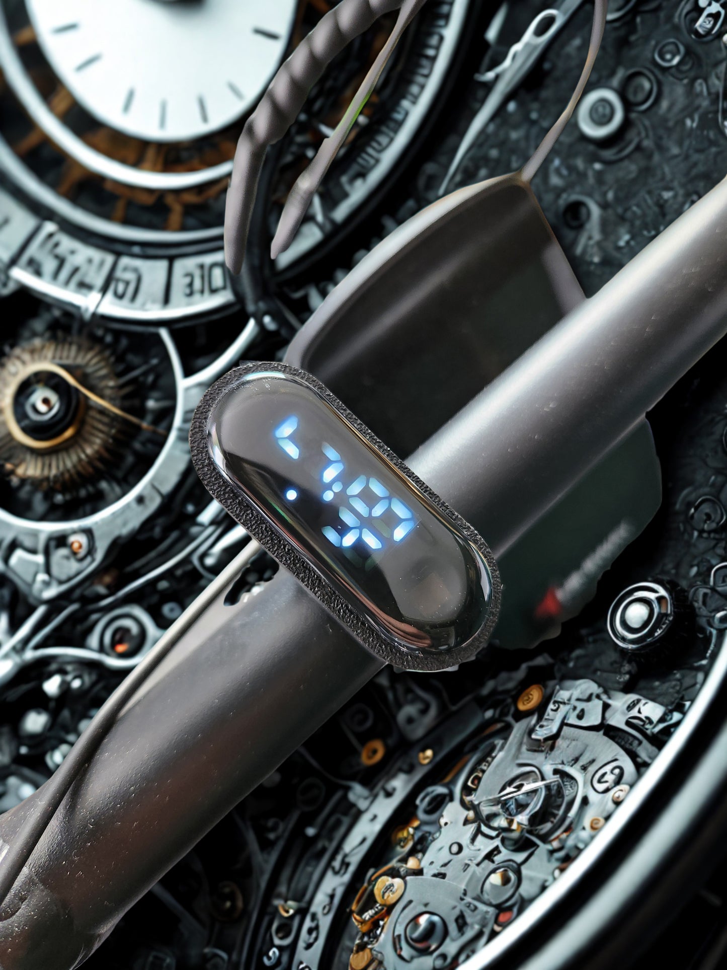 Lenker Uhr touch clock mini